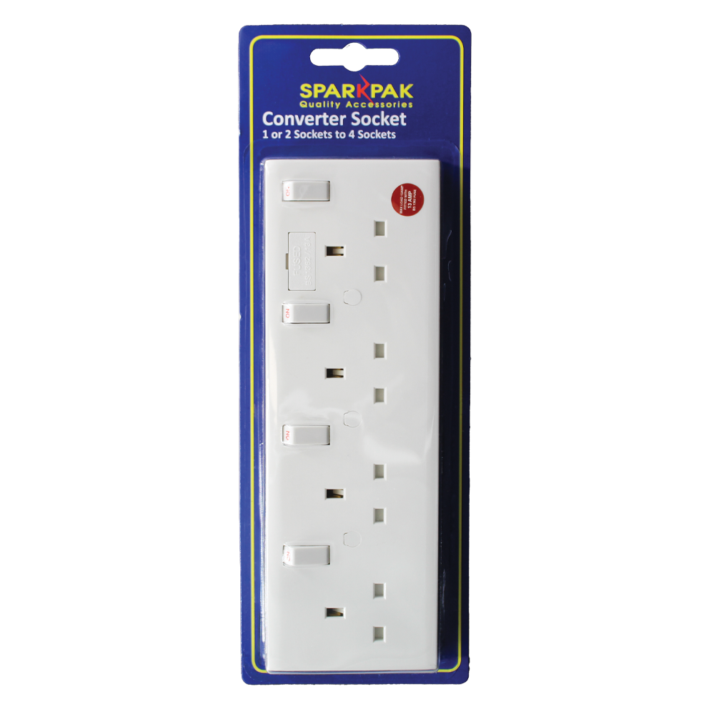 1 or 2G - 4G Converter Socket