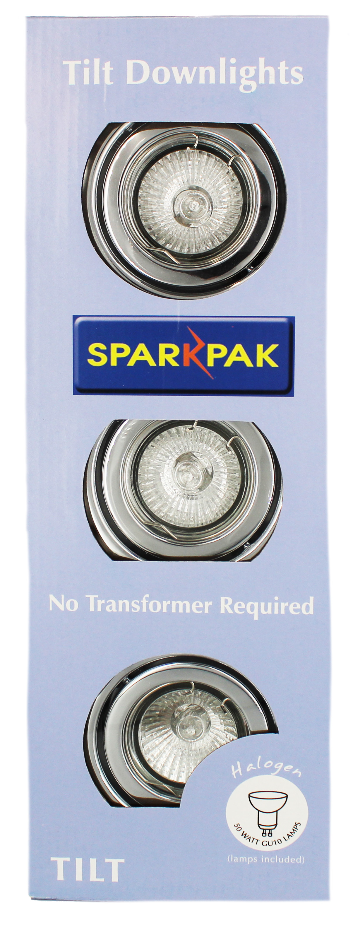 3 WAY TILT DOWNLIGHTER PACK PC