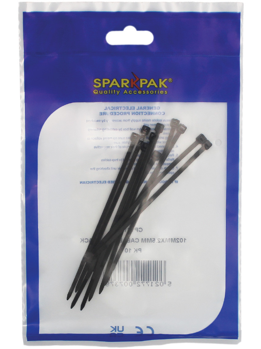 102mm x 1.4mm Cable Ties (10)