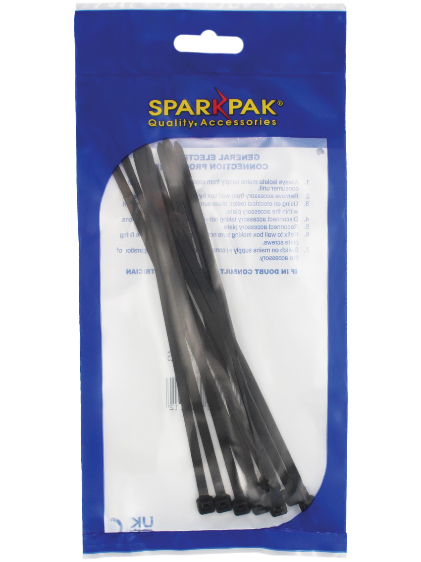 160mm x 4.8mm Cable Ties (10)