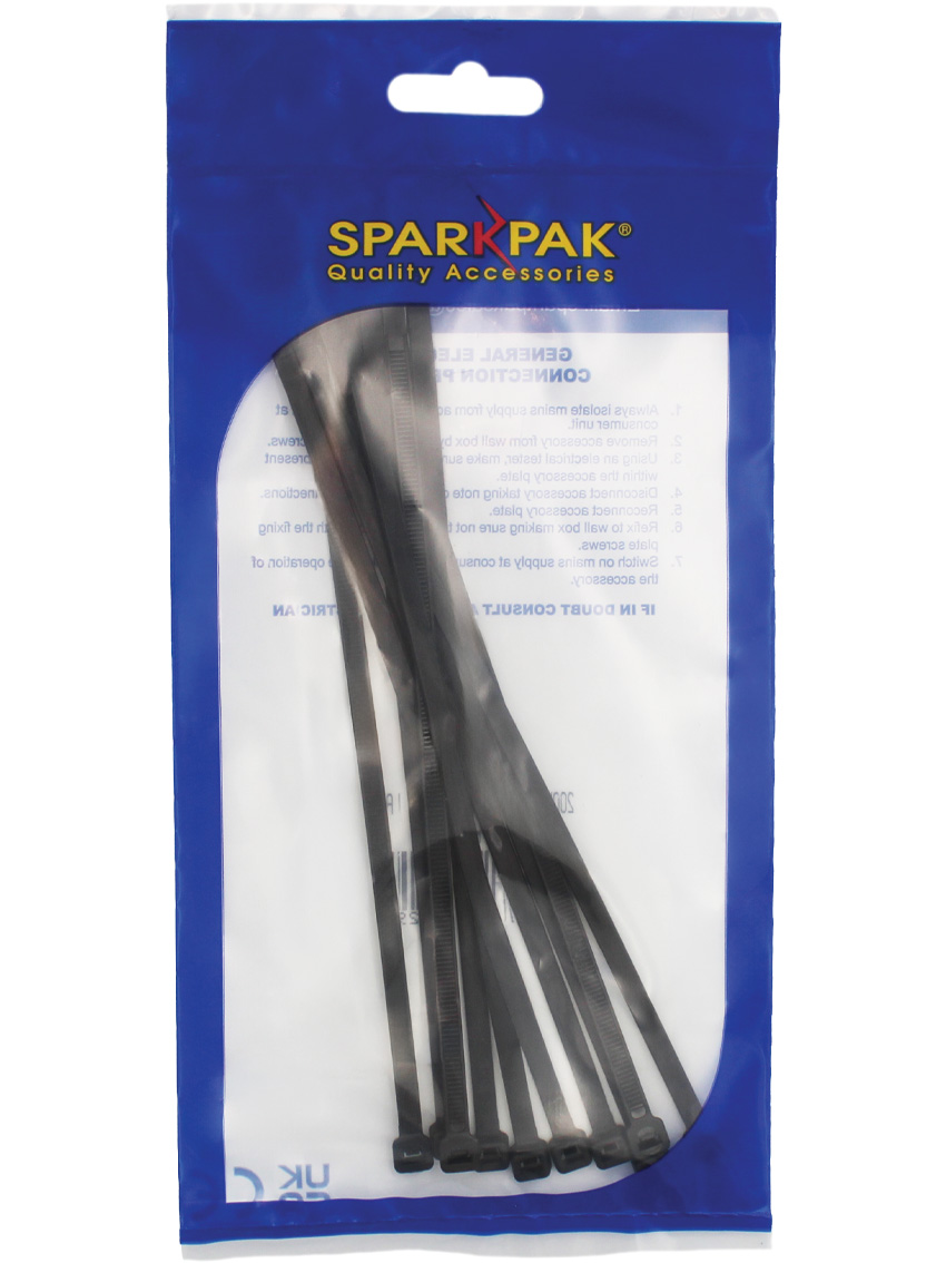 200mm x 4.8mm Cable Ties (10)