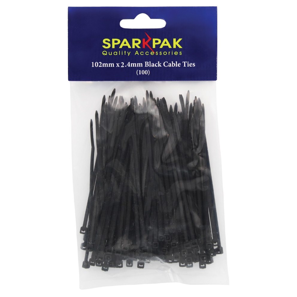 102mm x 1.4mm Cable Ties (100)
