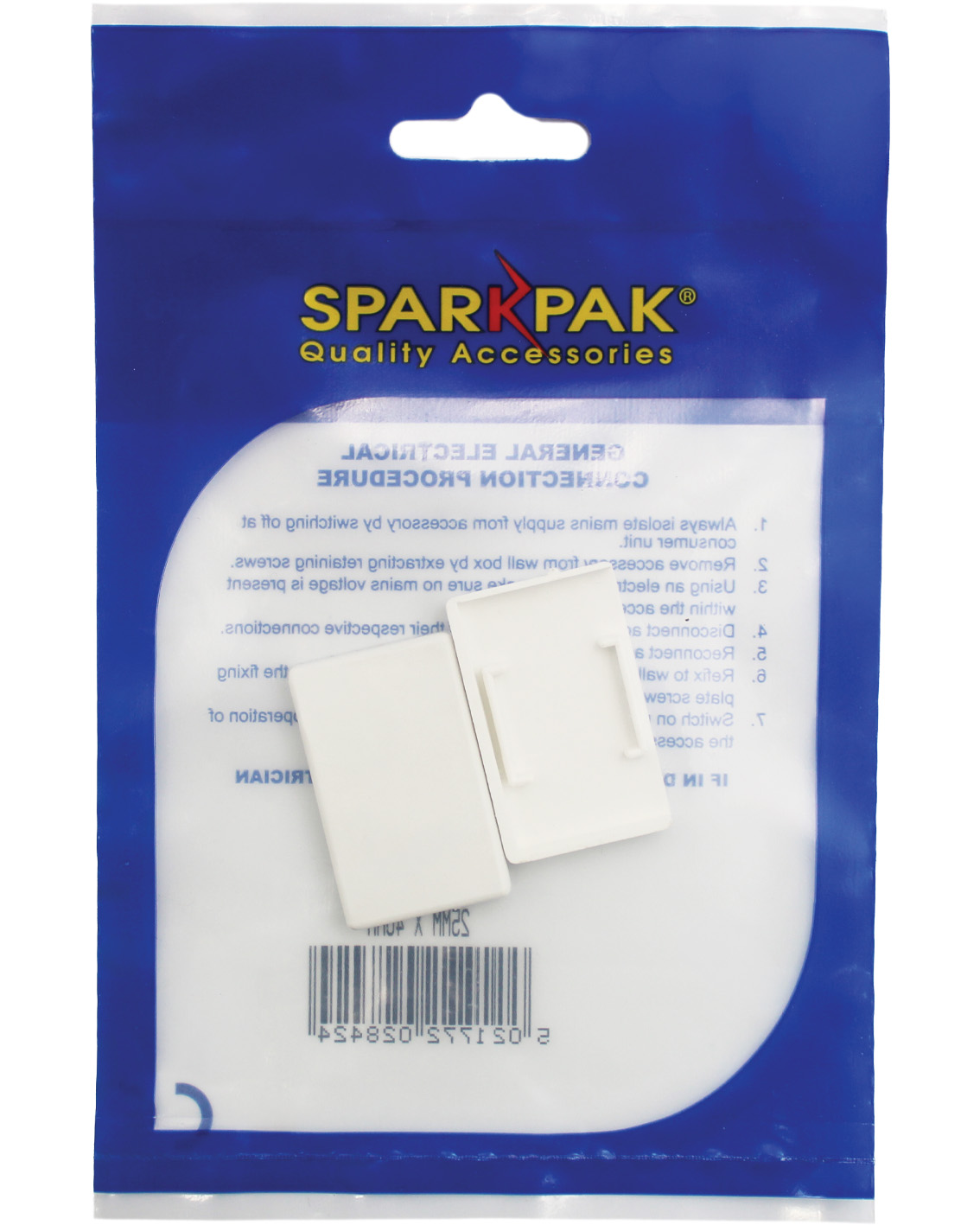 Stop Ends  for 25mm x 40mm