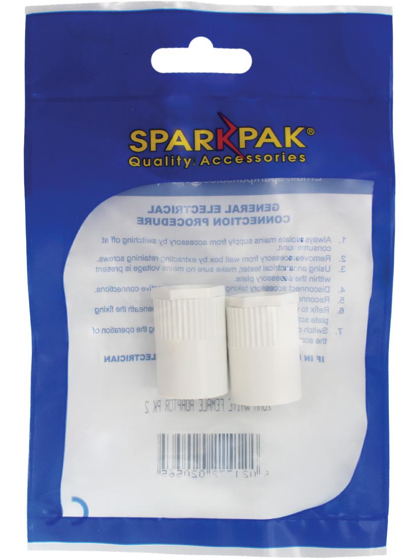 White Female Adaptor (2)
