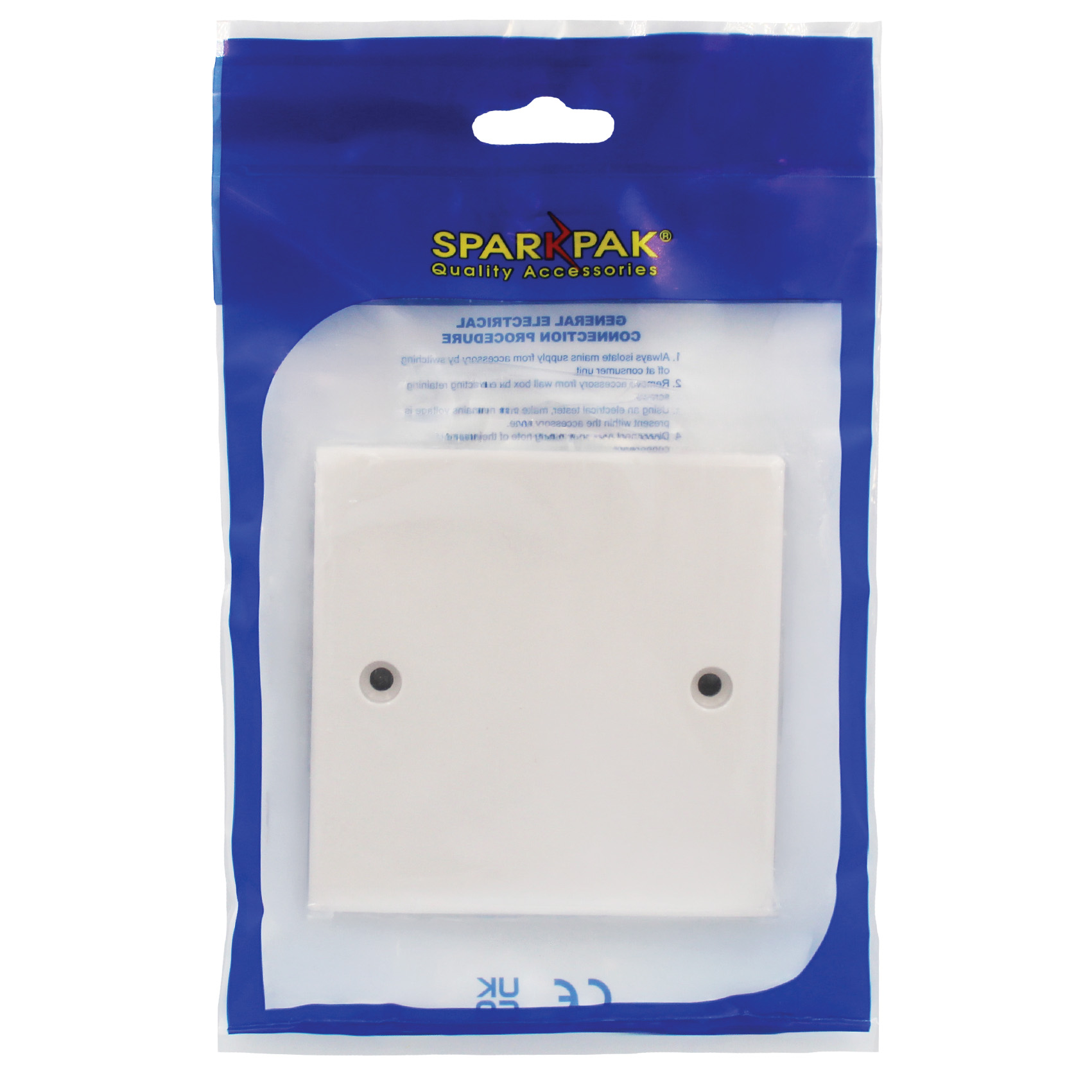1G Blank Plate