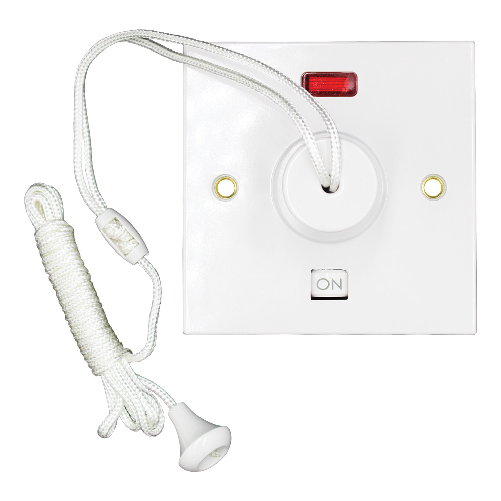 45A DP Pull Switch ith Neon