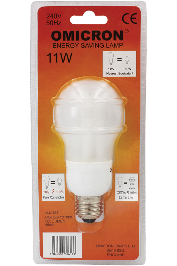 11W ENERGY SAVING LAMP