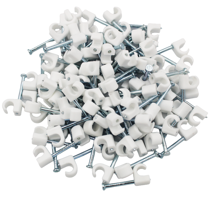 5-7MM ROUND CLIPS WHITE