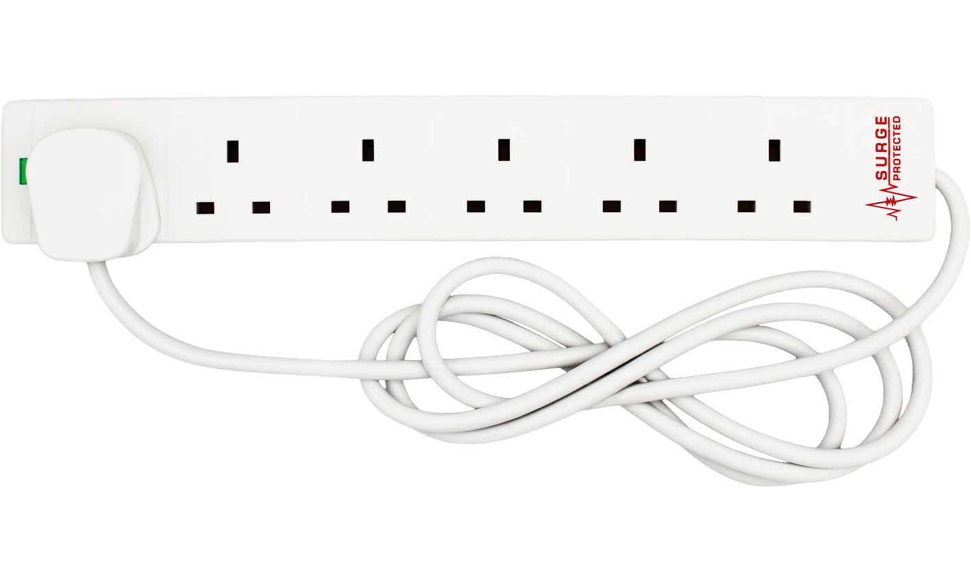 6G 13A 2m Surge Protected Extension Lead