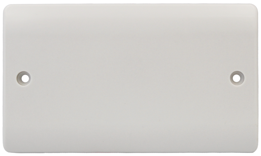 2 GANG BLANK PLATE