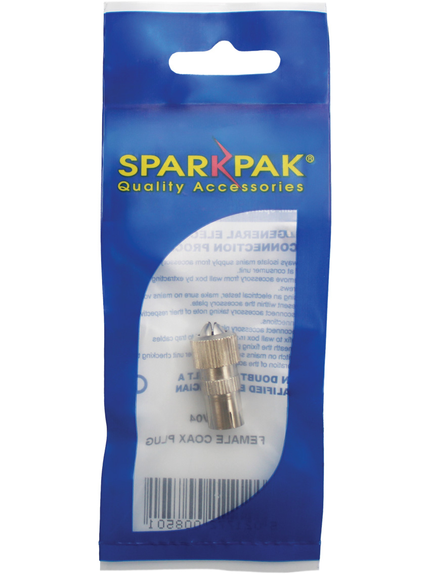 Female Coax Plug